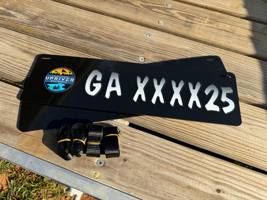 Boat Registration Number Plate Kit